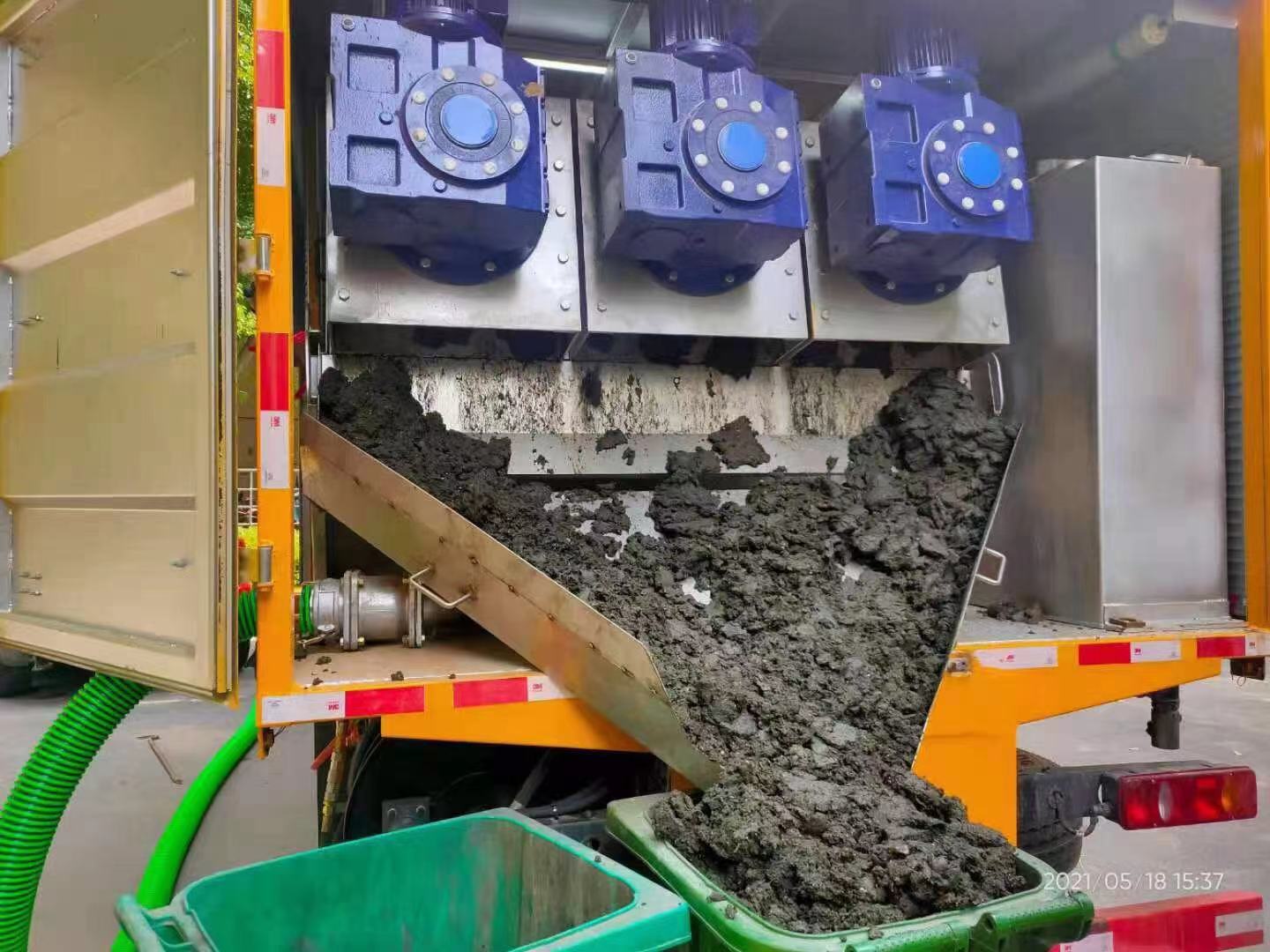 方正化粪池清掏城市维护站-泥浆净化干湿分离处理